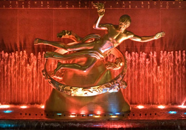 New sized statue